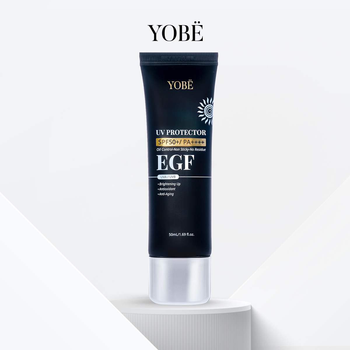 Kem Chống Nắng EGF Phục Hồi Căng Sáng Da YOBE 50mL