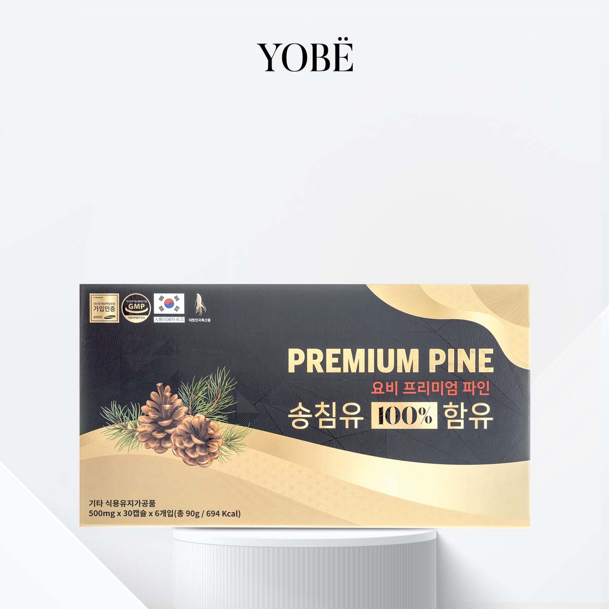 Tinh Dầu Thông Đỏ Hàn Quốc Premium Pine (Set 6 hộp nhỏ)